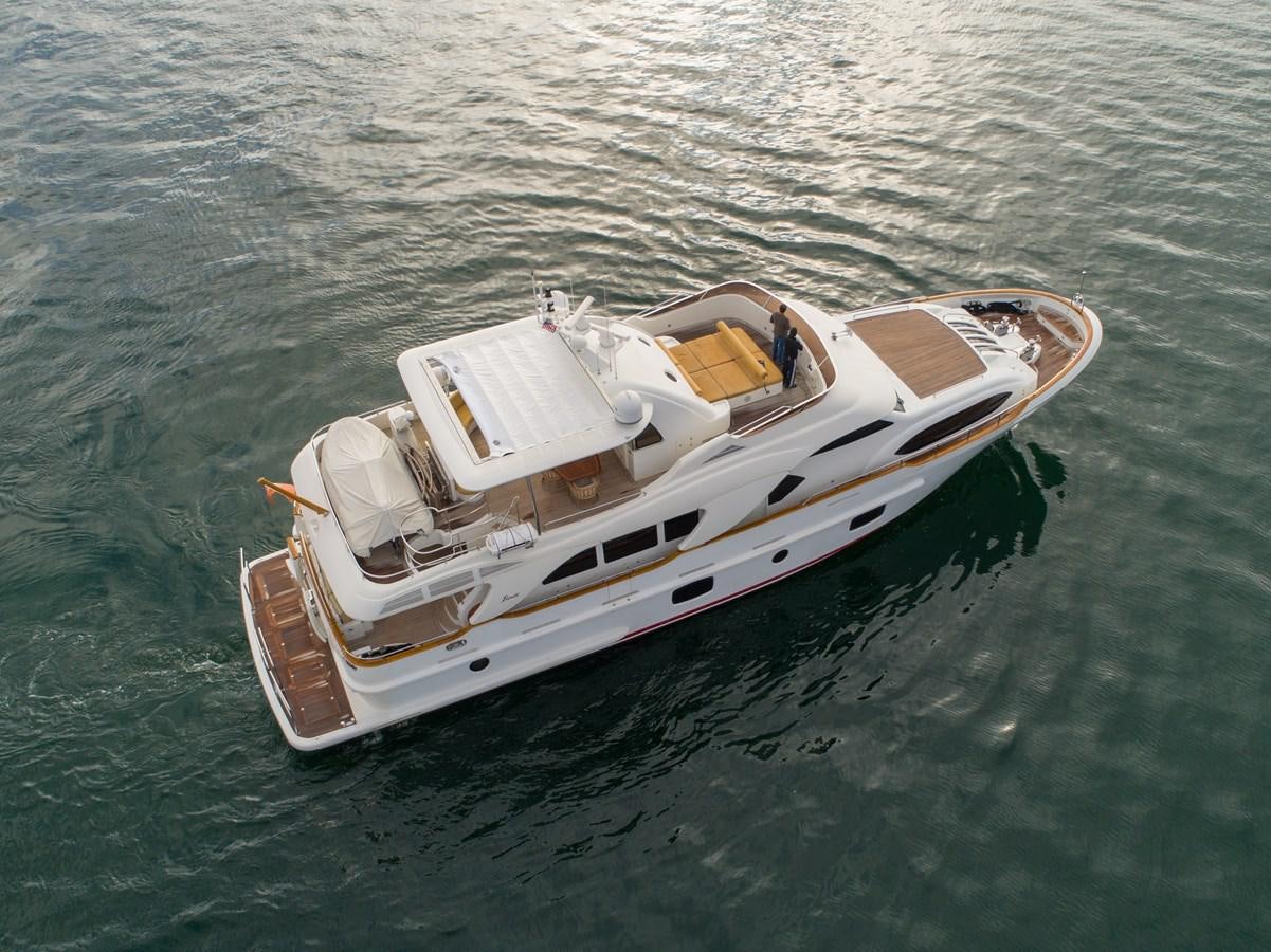 a boat in the water aboard XOXO Yacht for Sale