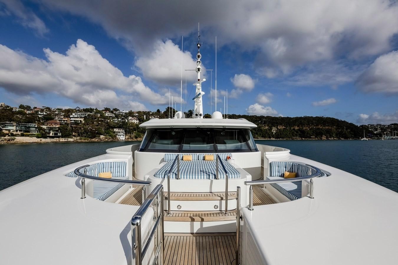 a boat on the water aboard CRYSTAL LADY Yacht for Sale