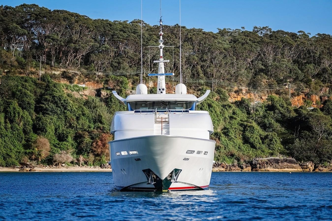 a boat on the water aboard CRYSTAL LADY Yacht for Sale