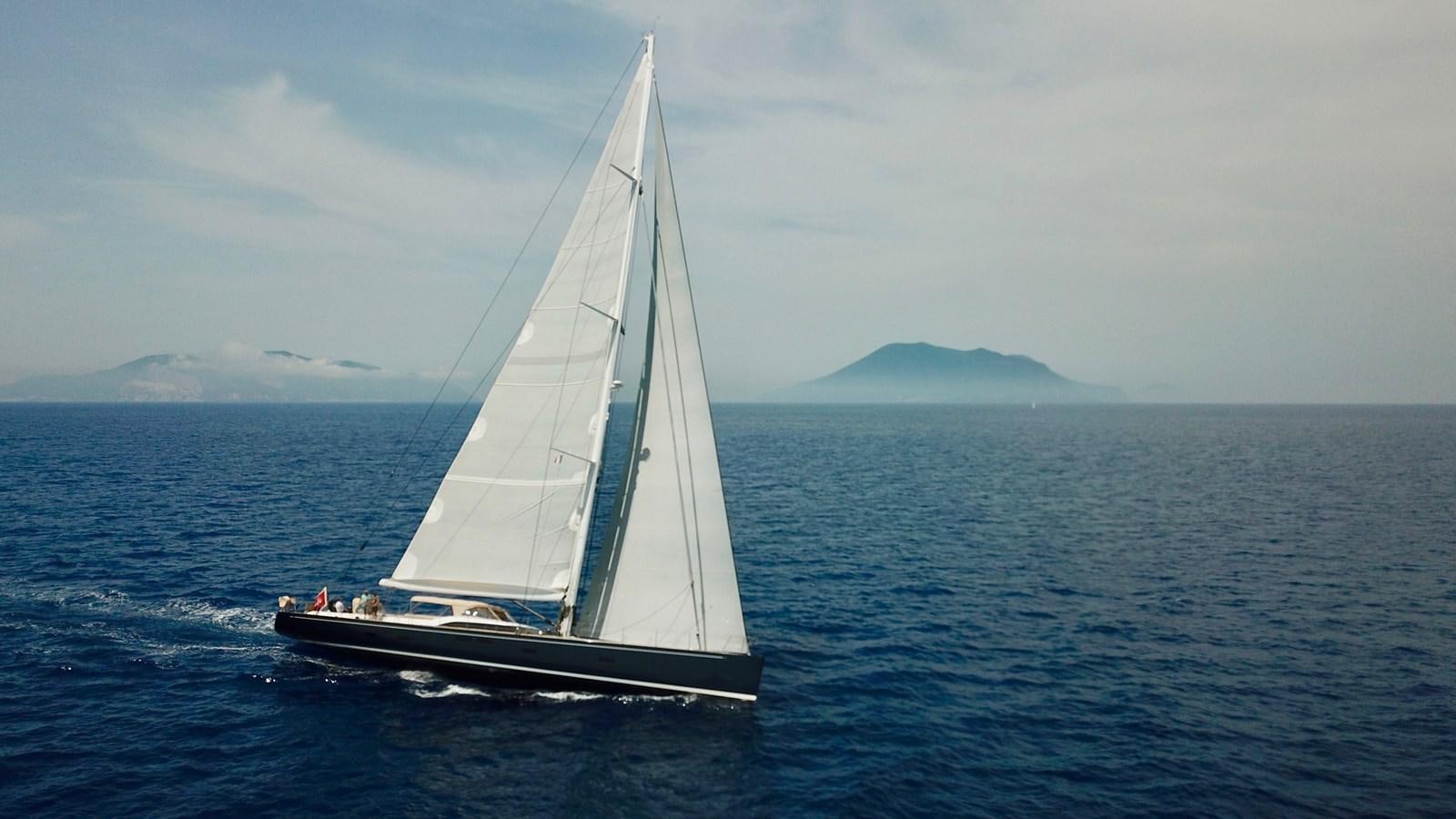 a boat in the water aboard CROSSBOW Yacht for Sale