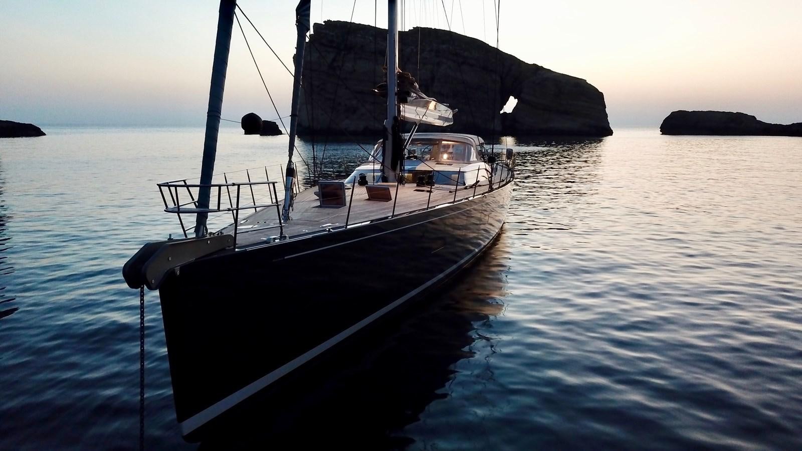 a boat on the water aboard CROSSBOW Yacht for Sale