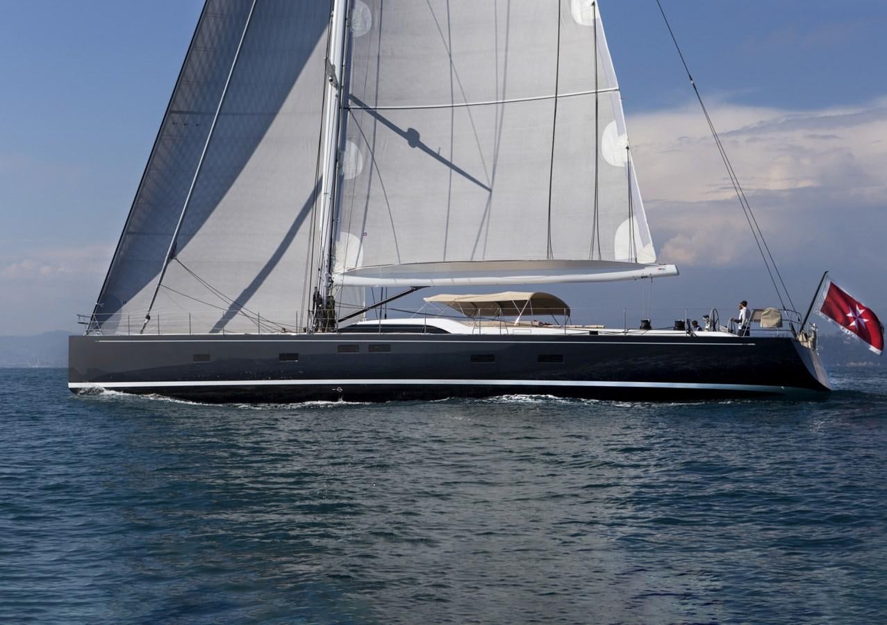 a boat on the water aboard CROSSBOW Yacht for Sale