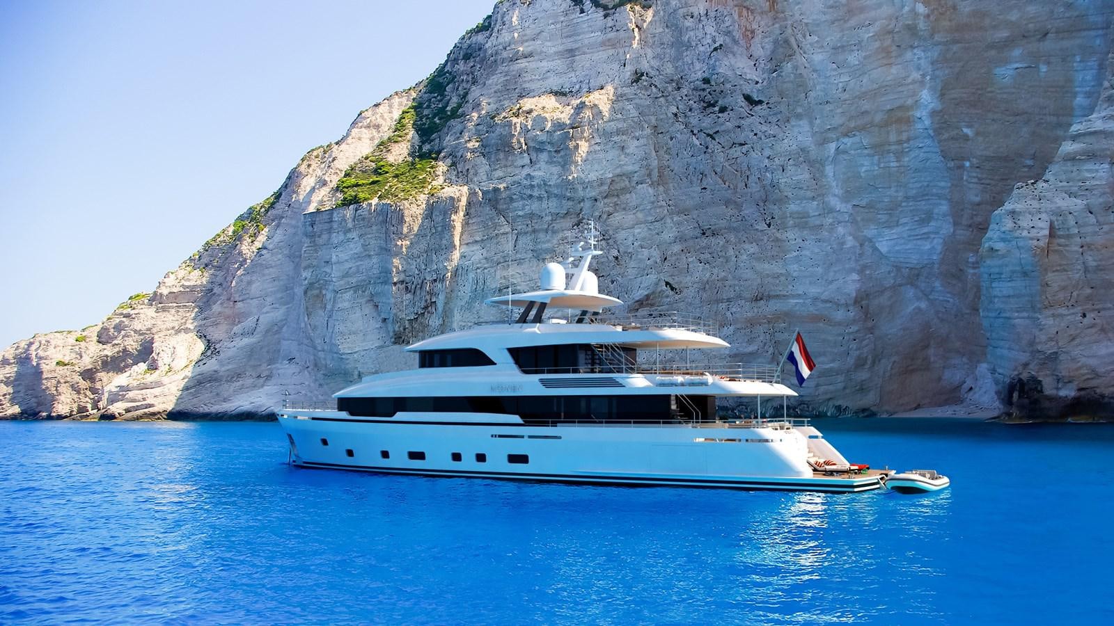 a boat in the water aboard MOONEN 122 MARTINIQUE Yacht for Sale