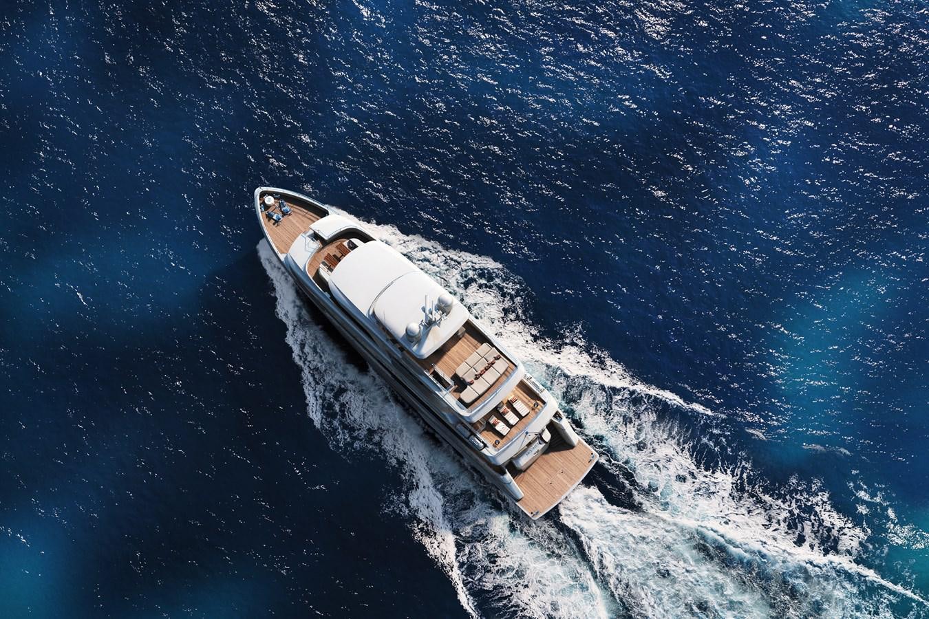 a ship in the water aboard MOONEN 122 MARTINIQUE Yacht for Sale