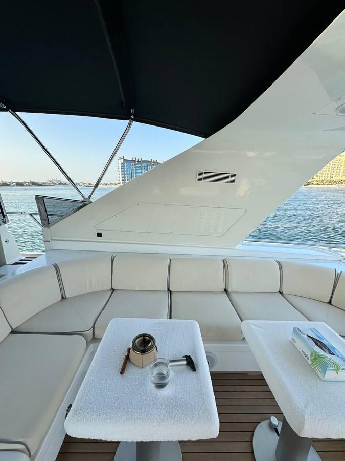 a table on a boat aboard EL VIP ONE Yacht for Sale