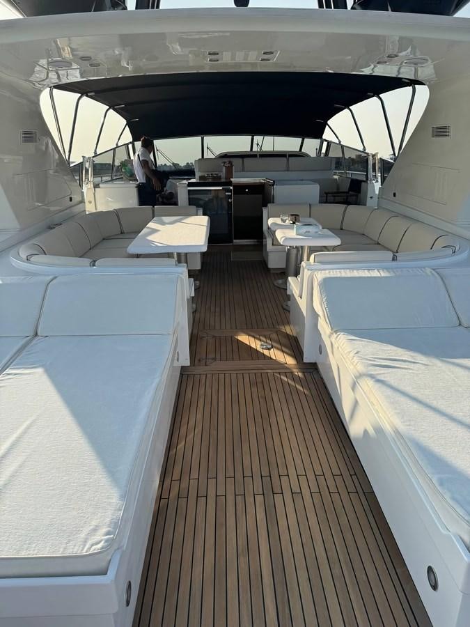 a room with a large white tent aboard EL VIP ONE Yacht for Sale