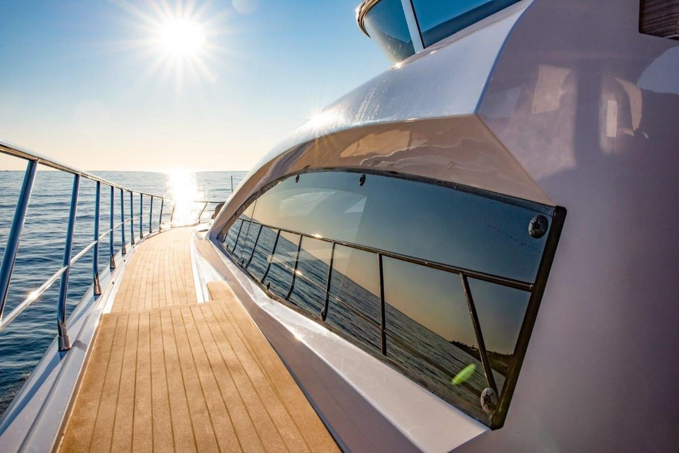 a boat on the water aboard BACCARAT Yacht for Sale