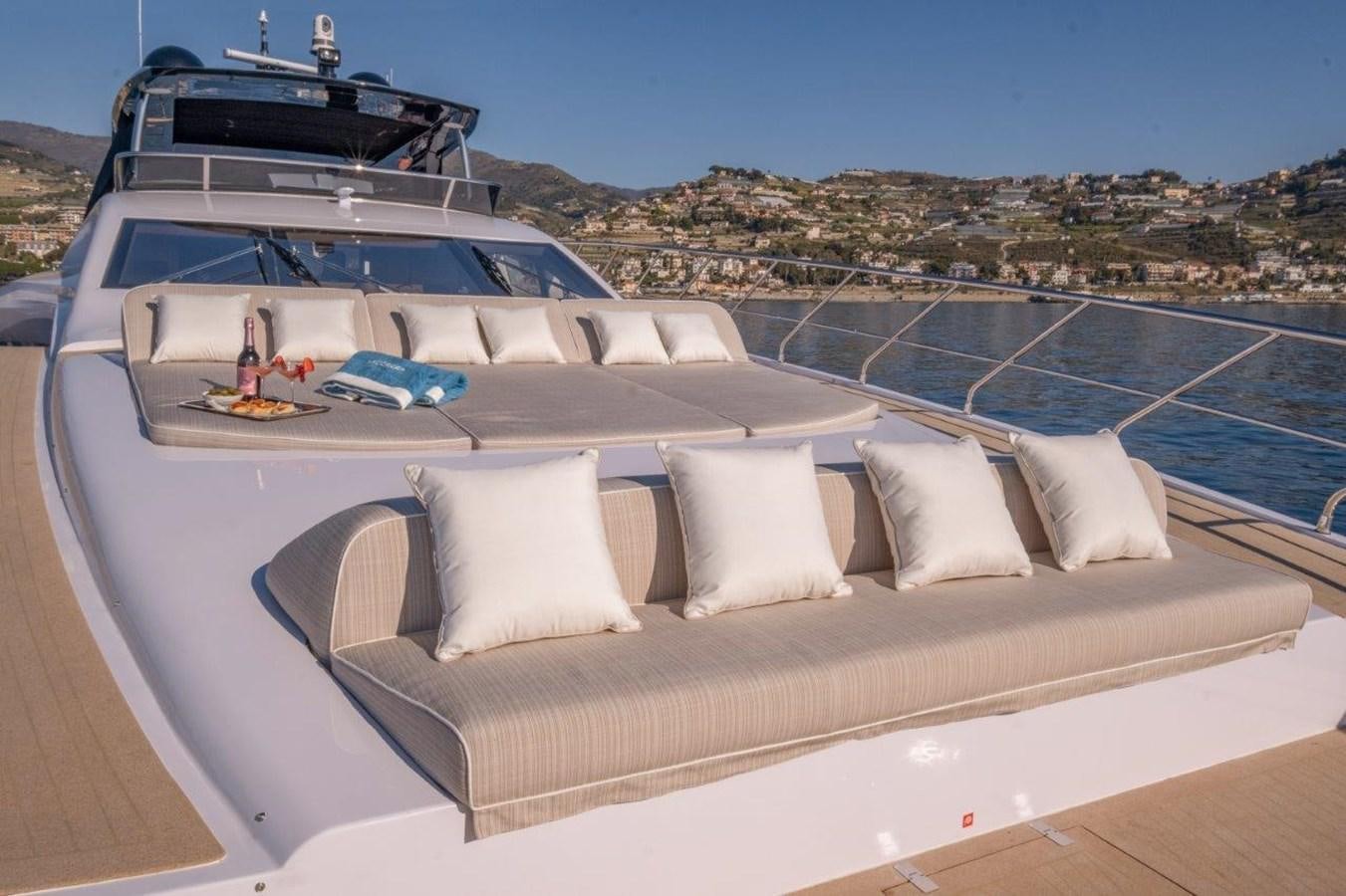 a boat on a boat aboard BACCARAT Yacht for Sale