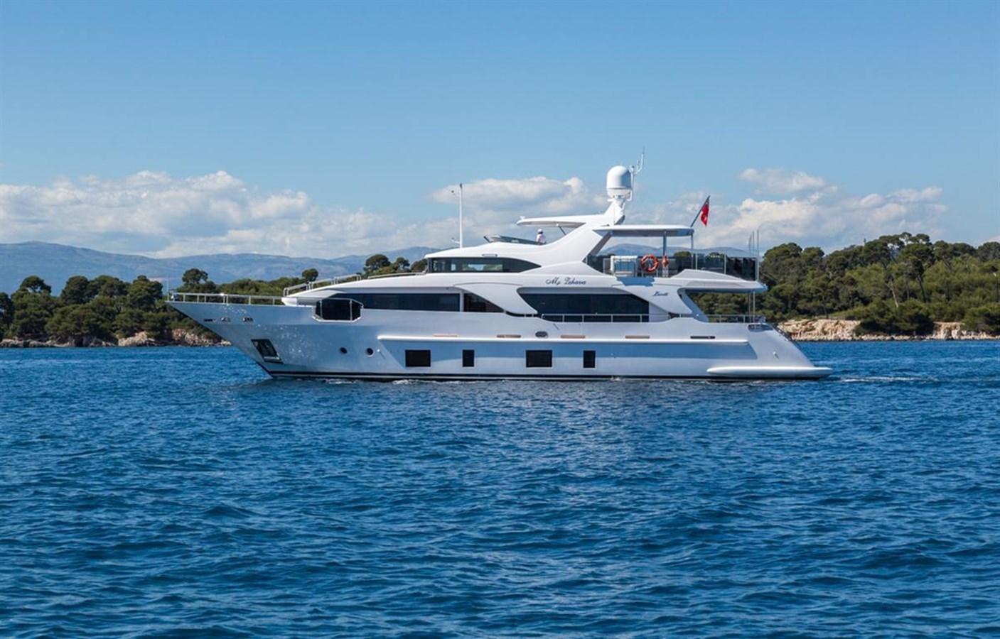 a boat in the water aboard GALA Yacht for Sale