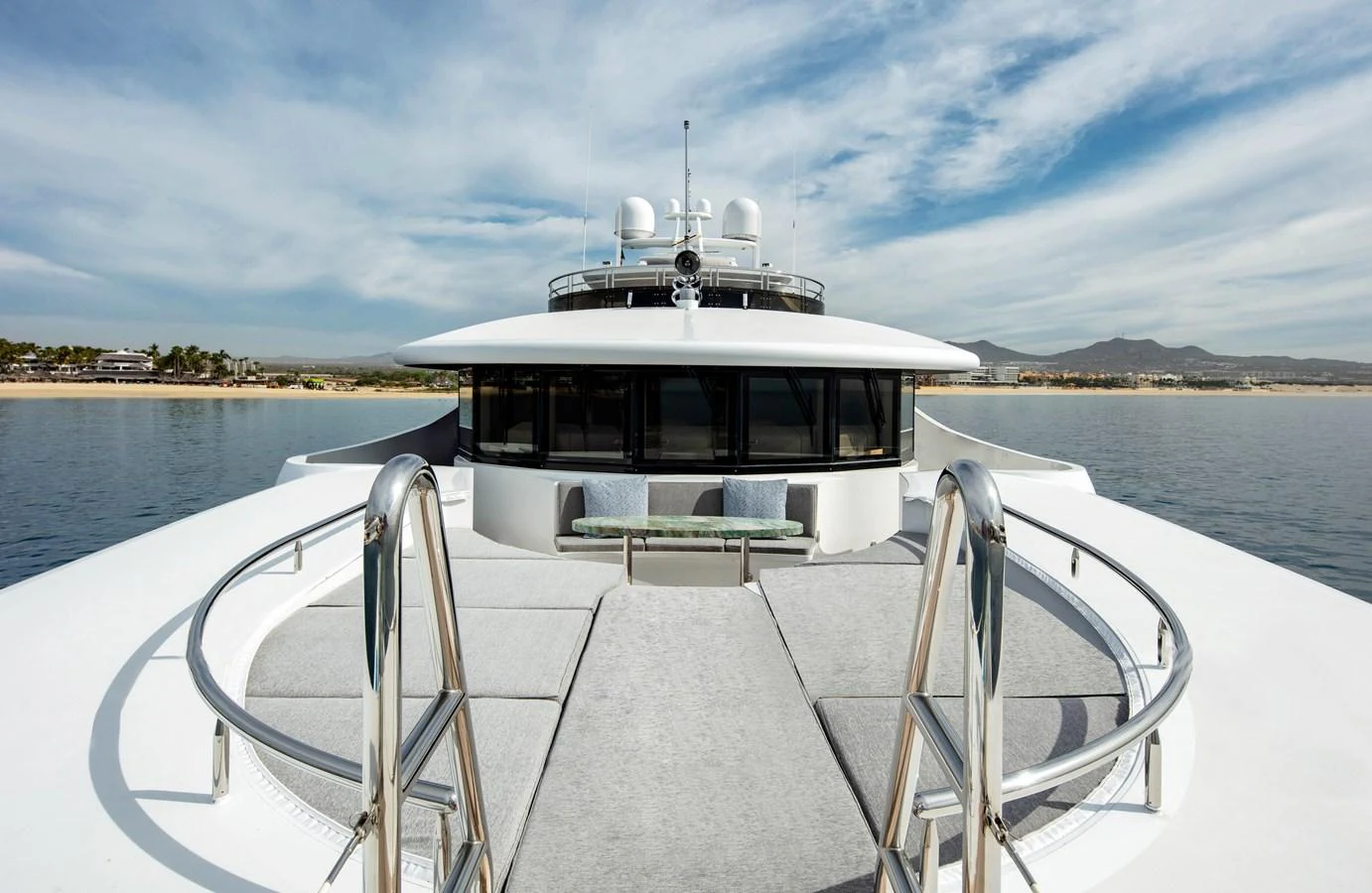 a boat on the water aboard CHAMPAGNE SEAS Yacht for Sale