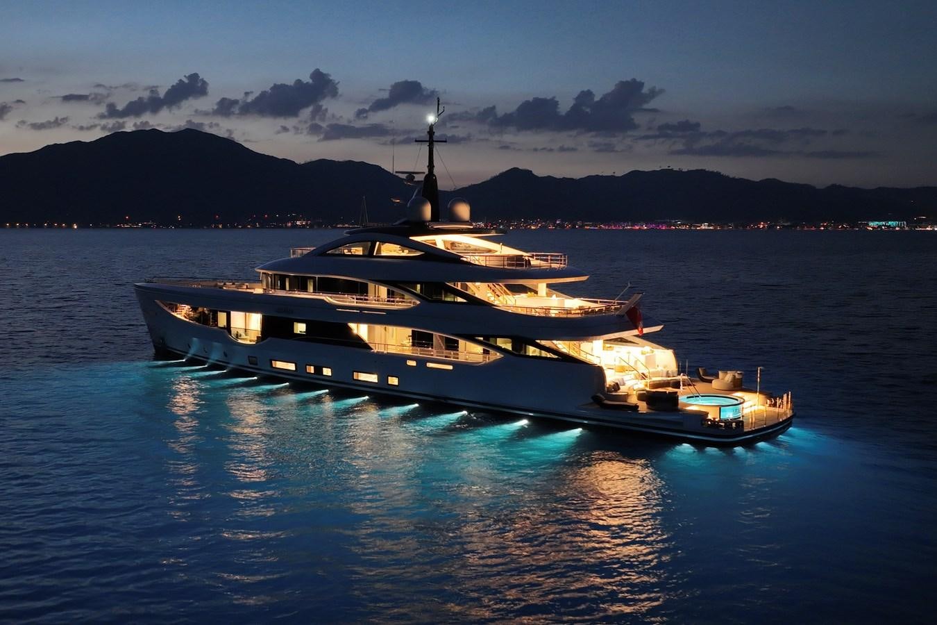 a boat on the water aboard MINE GAMES Yacht for Sale