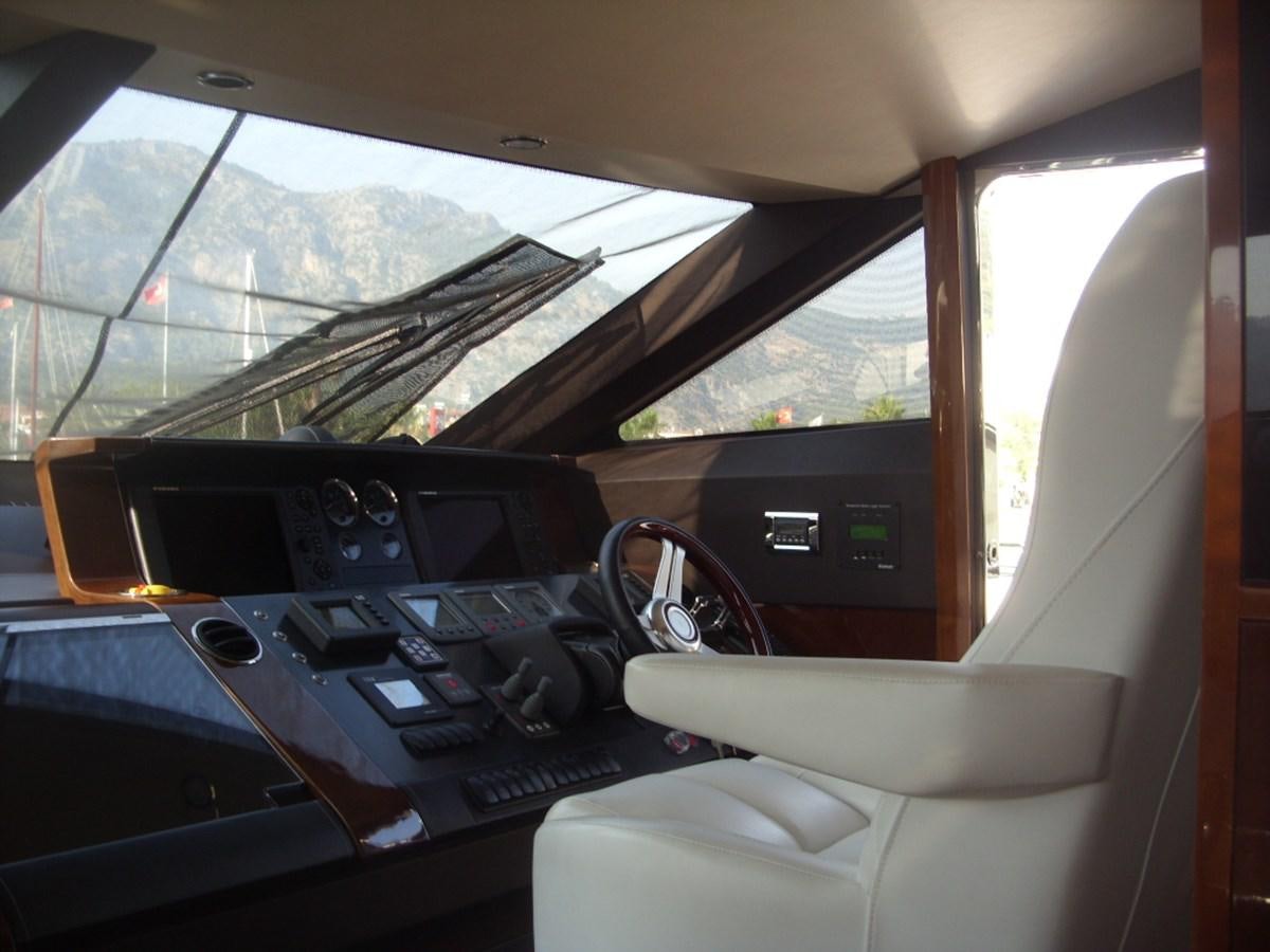 inside of a car aboard WATCHIT Yacht for Sale