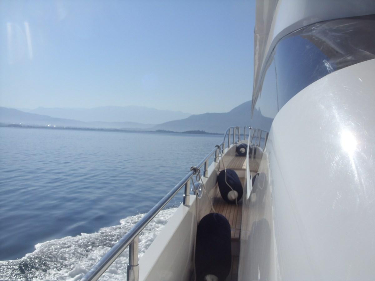 a boat on the water aboard WATCHIT Yacht for Sale