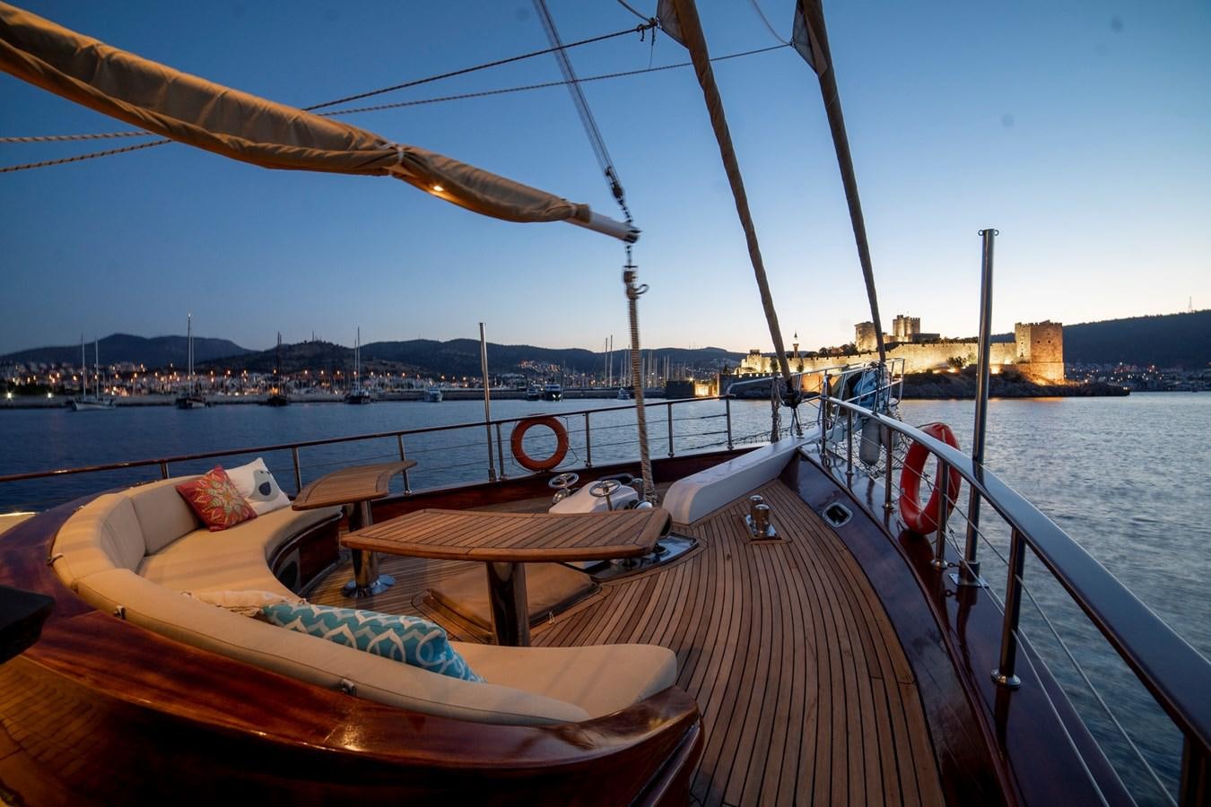 a boat on the water aboard ARABELLA Yacht for Sale