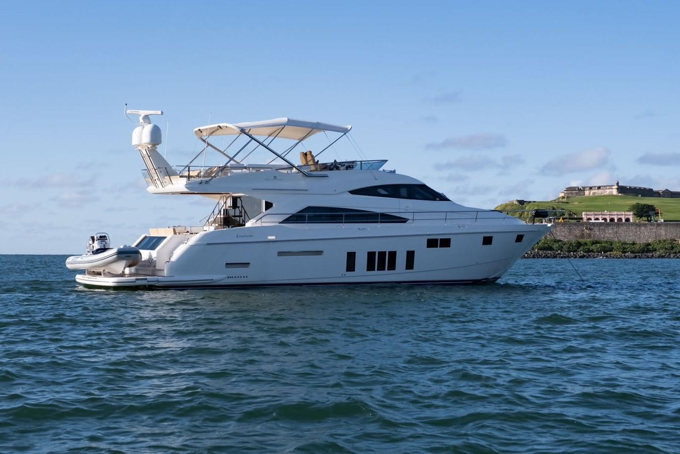 a white yacht in the water aboard SEA CHANGE Yacht for Sale