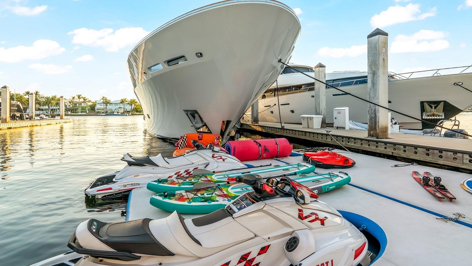 a boat on the water aboard MISS STEPHANIE Yacht for Sale