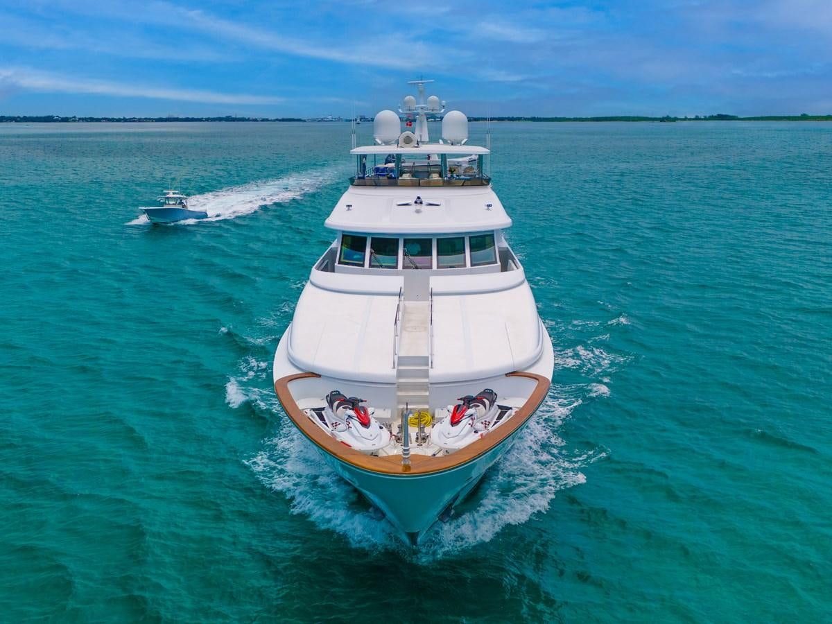 a boat on the water aboard MISS STEPHANIE Yacht for Sale