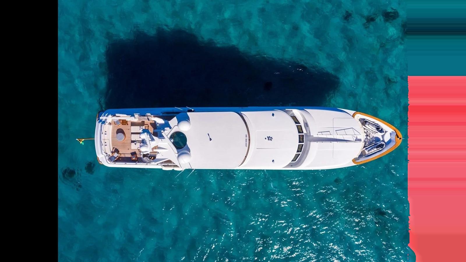 a satellite in space aboard MISS STEPHANIE Yacht for Sale