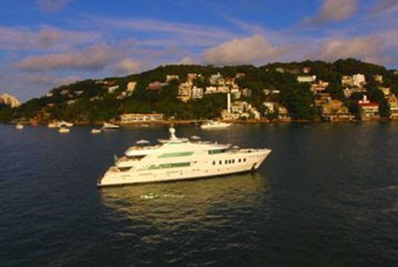 a boat on the water aboard 2024 MCP MY 140 Yacht for Sale