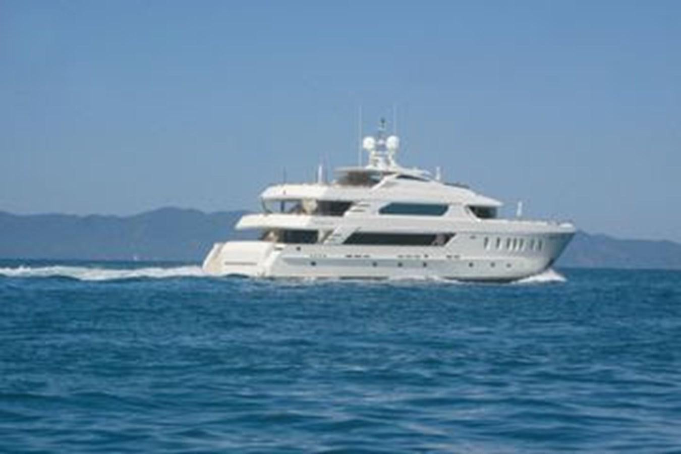 a boat in the water aboard 2024 MCP MY 140 Yacht for Sale