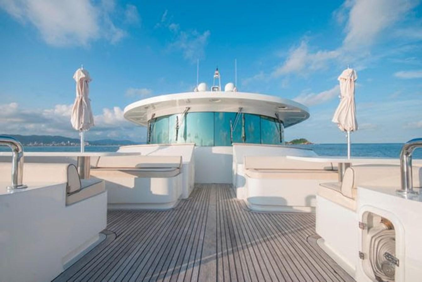 a boat on a water body aboard 2024 MCP MY 140 Yacht for Sale