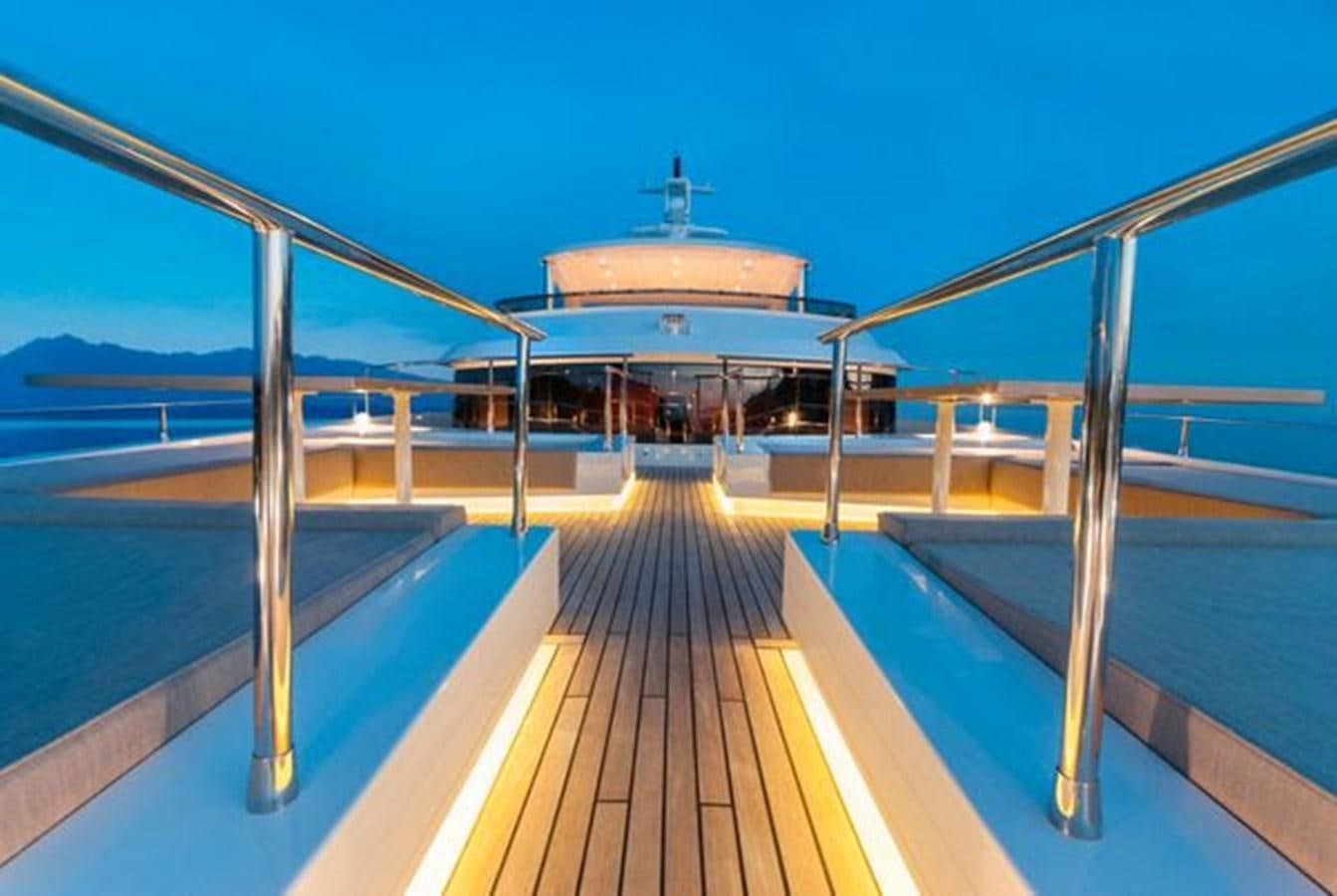 a large ship on a body of water aboard 2024 MCP 106 LE Yacht for Sale