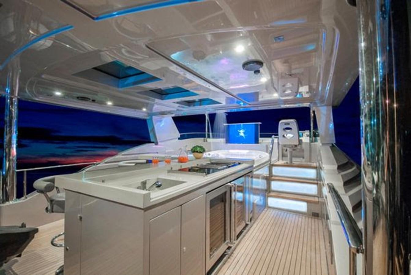 a room with a machine and computer aboard 2024 MCP 106 LE Yacht for Sale