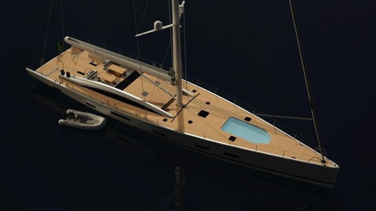 a boat on the water aboard 2024 MCP SILVER BULLET 100 Yacht for Sale