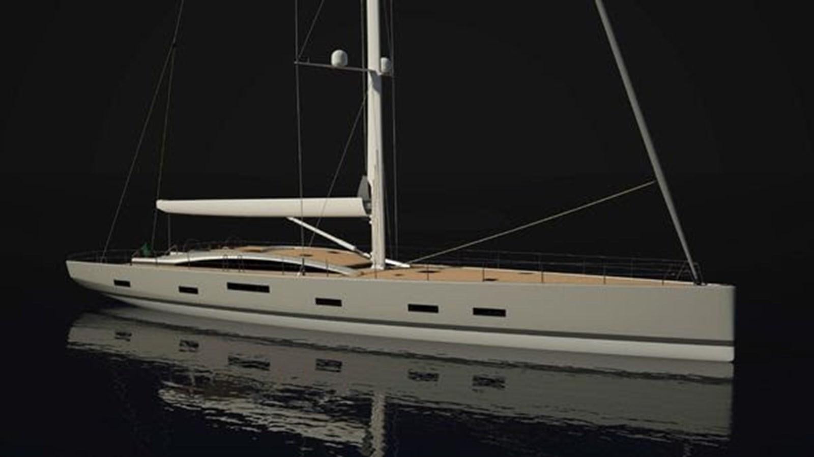 a white boat in the water aboard 2024 MCP SILVER BULLET 100 Yacht for Sale