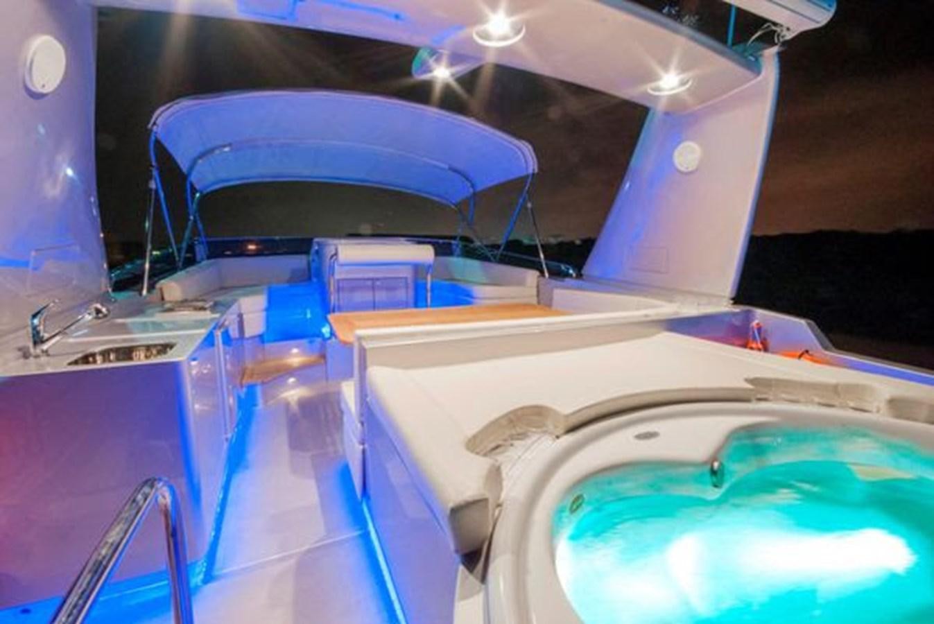 a close-up of a space ship aboard 2024 MCP 76 MY Yacht for Sale