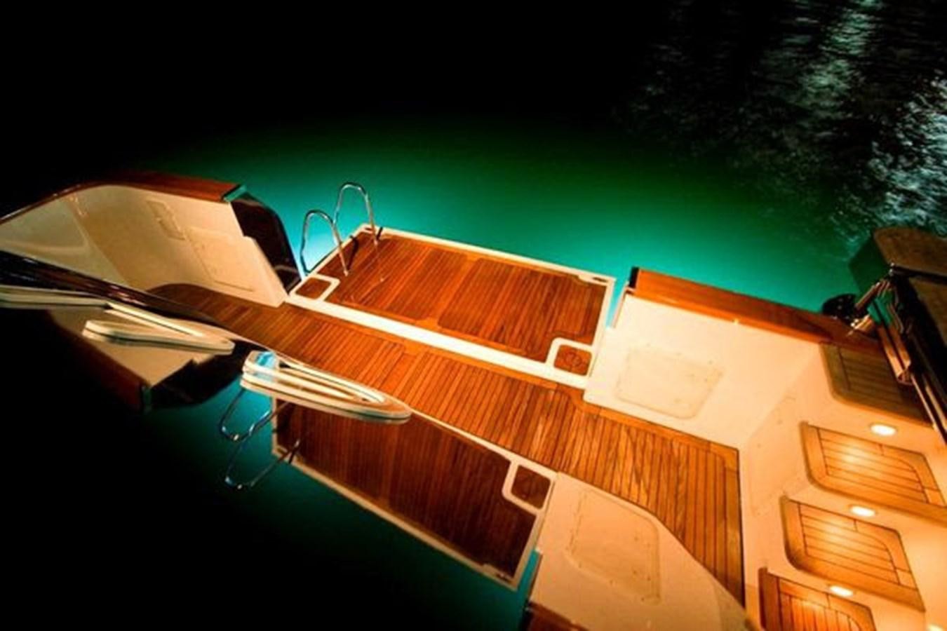 a boat on the water aboard 2024 MCP 76 MY Yacht for Sale