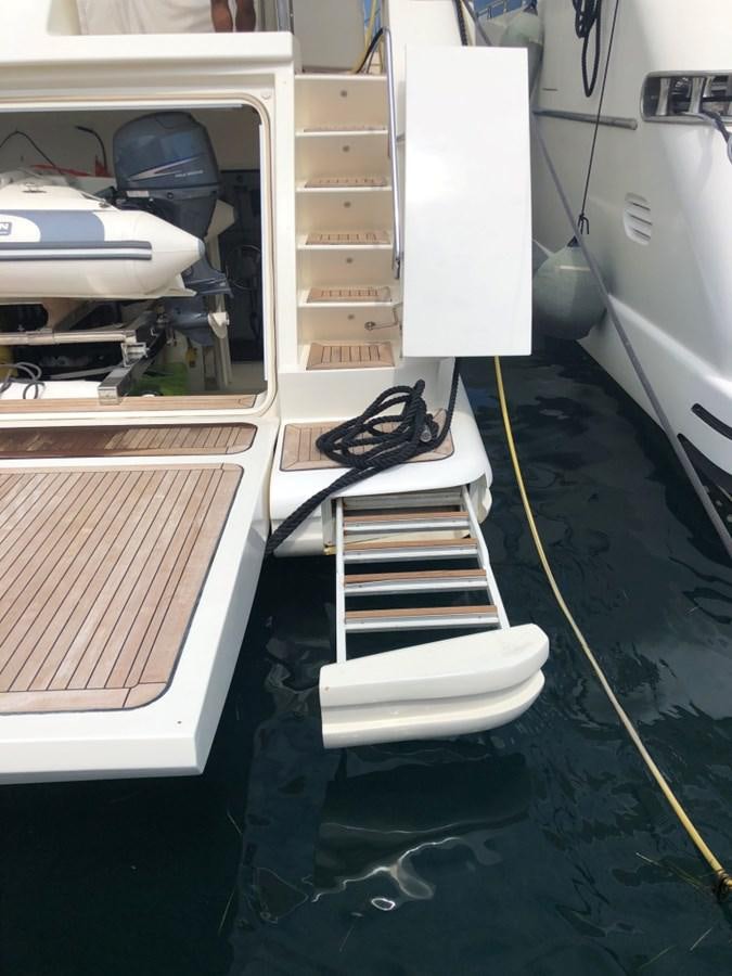a machine with wires aboard THIRTEEN Yacht for Sale