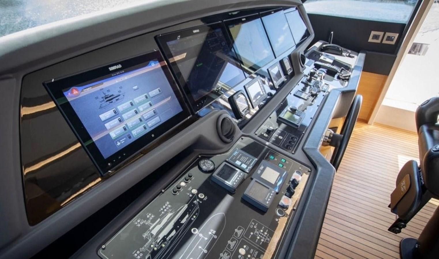a machine with many buttons aboard NAVETTA 28 Yacht for Sale