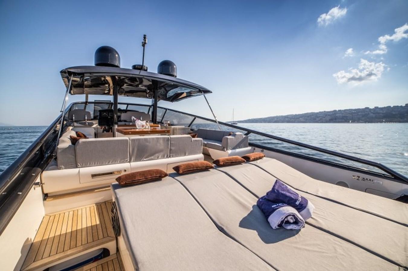 a boat on the water aboard BLUE MAMBA Yacht for Sale