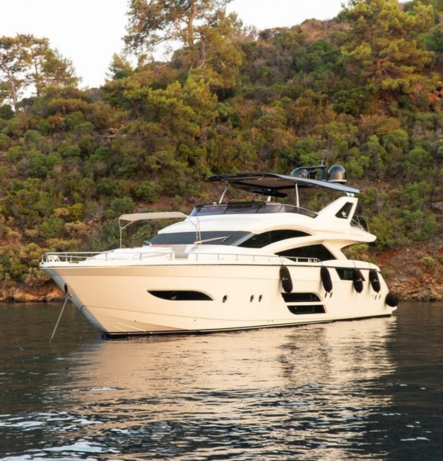 a boat in the water aboard DOLLY Yacht for Sale
