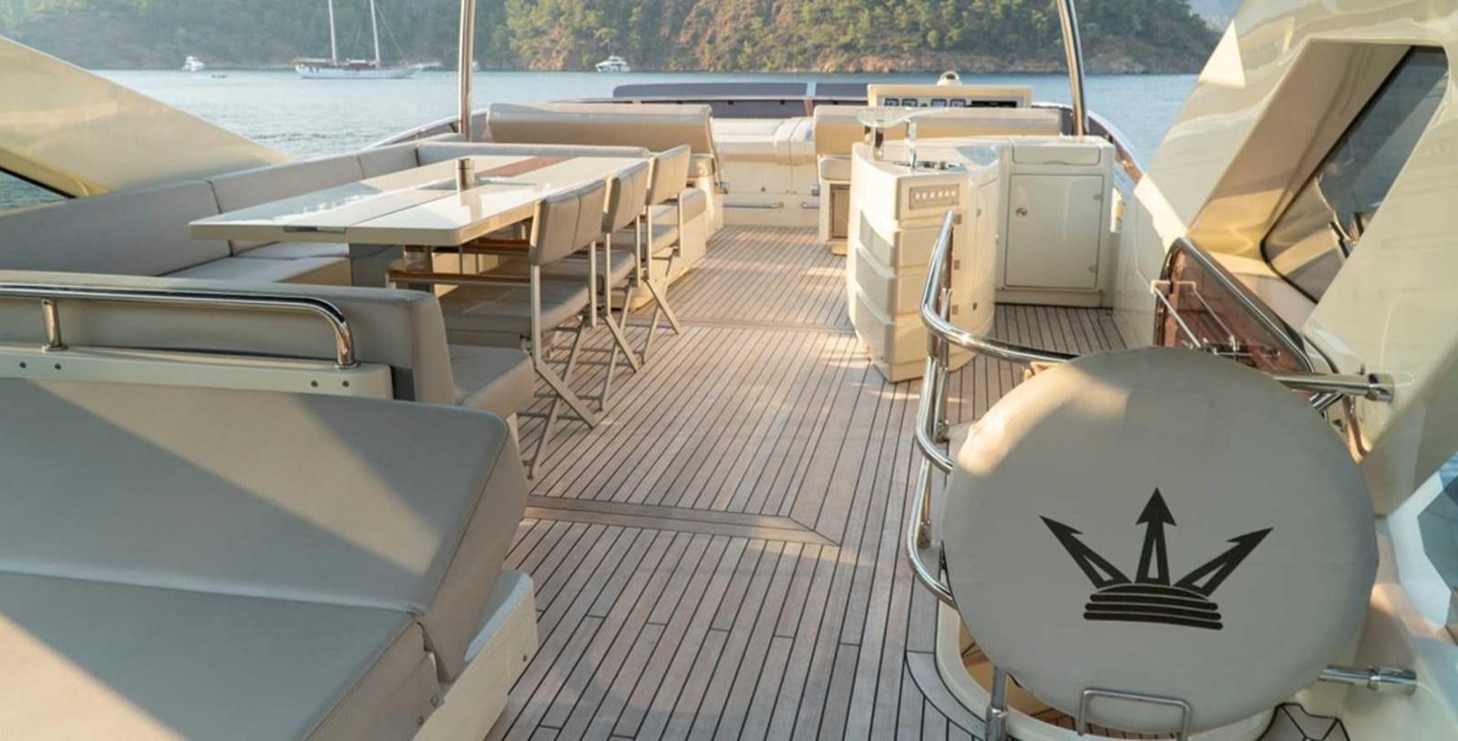 a boat on the water aboard DOLLY Yacht for Sale