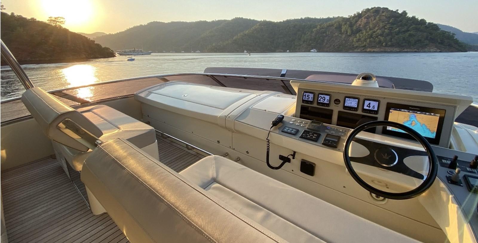 the inside of a boat aboard DOLLY Yacht for Sale