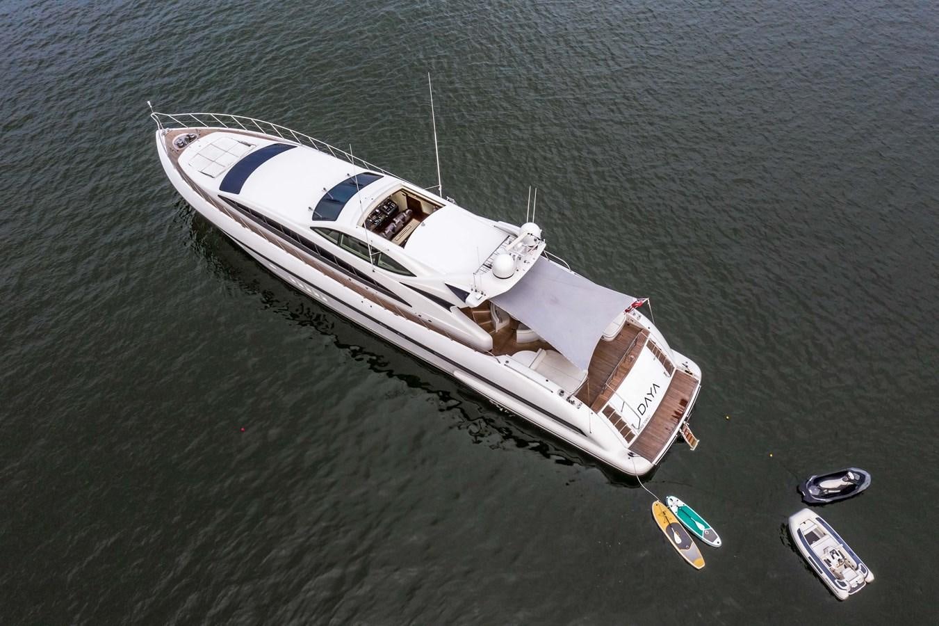 a boat on the water aboard DAYA Yacht for Sale