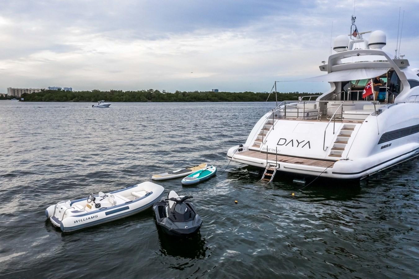 a boat on the water aboard DAYA Yacht for Sale