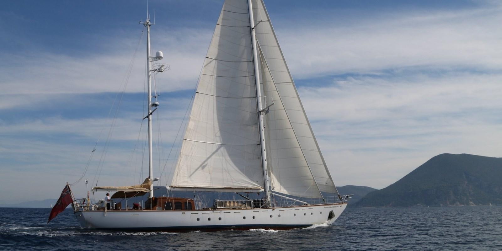 a boat on the water aboard WINDWEAVER OF PENNINGTON Yacht for Sale