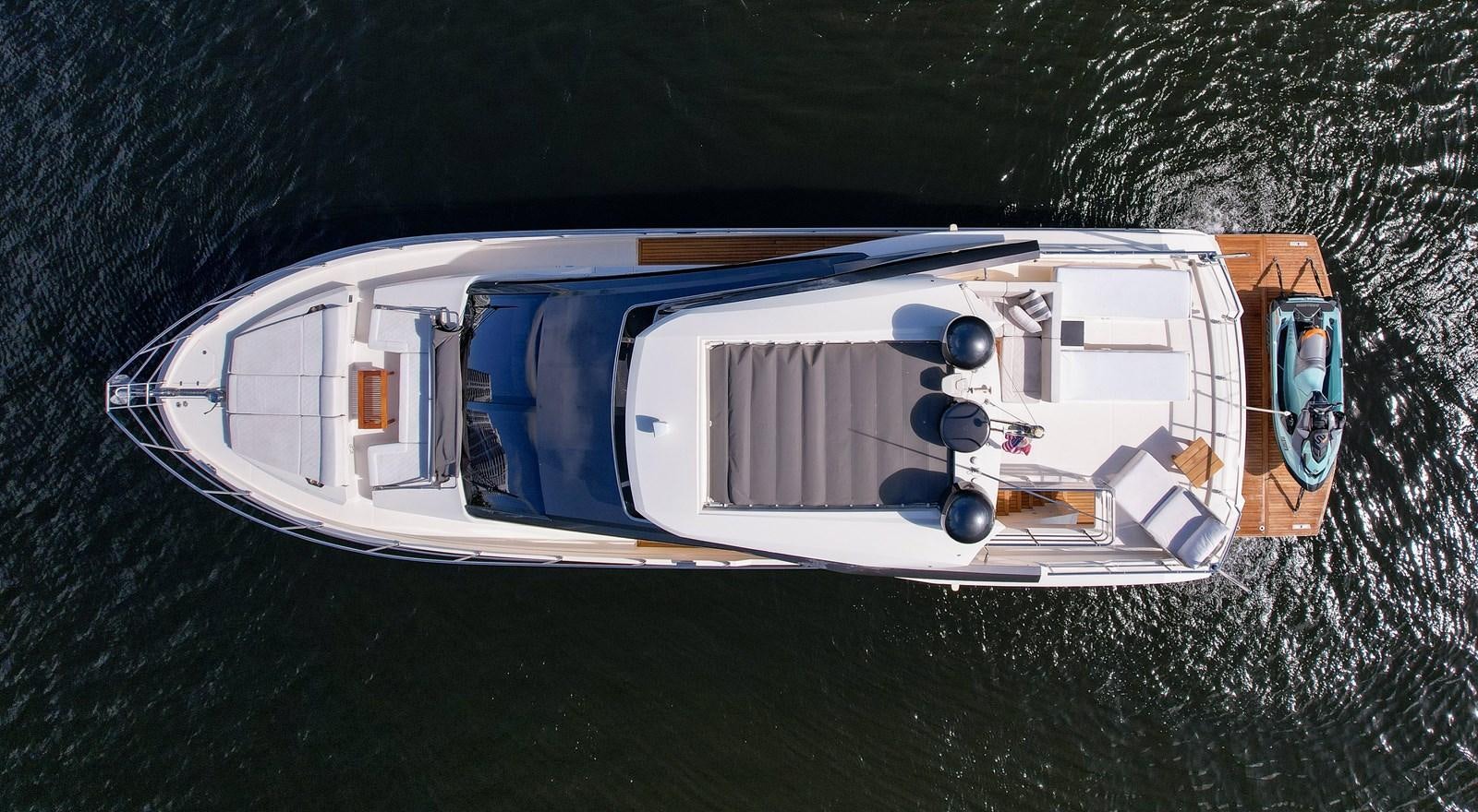 a white rectangular object with a blue circle on it aboard SHEVA Yacht for Sale