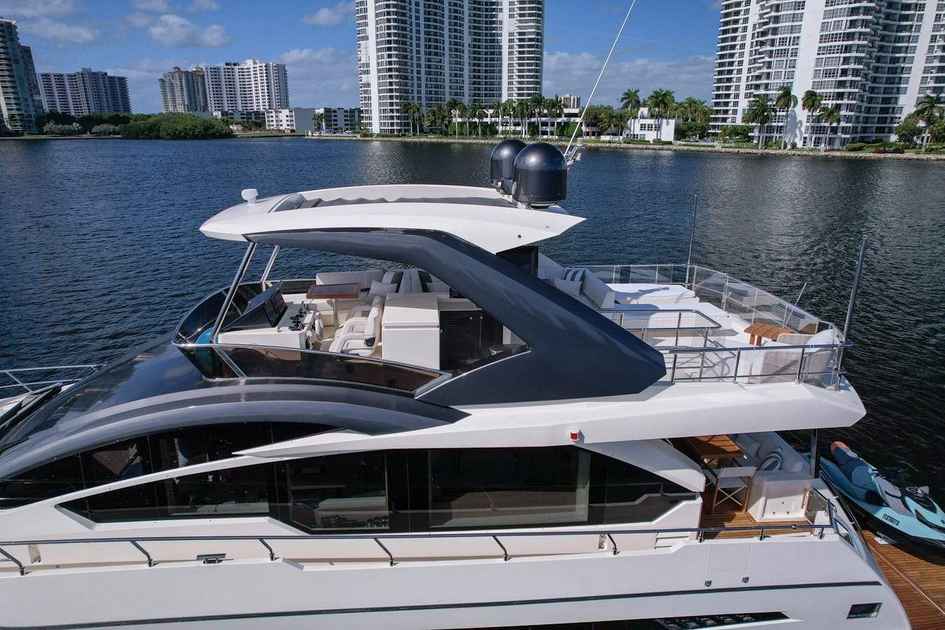 a boat on the water aboard SHEVA Yacht for Sale