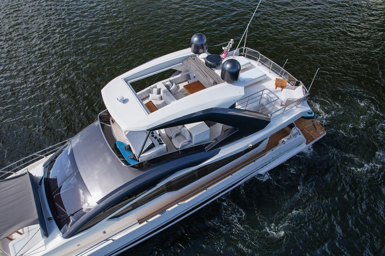 a boat in the water aboard SHEVA Yacht for Sale