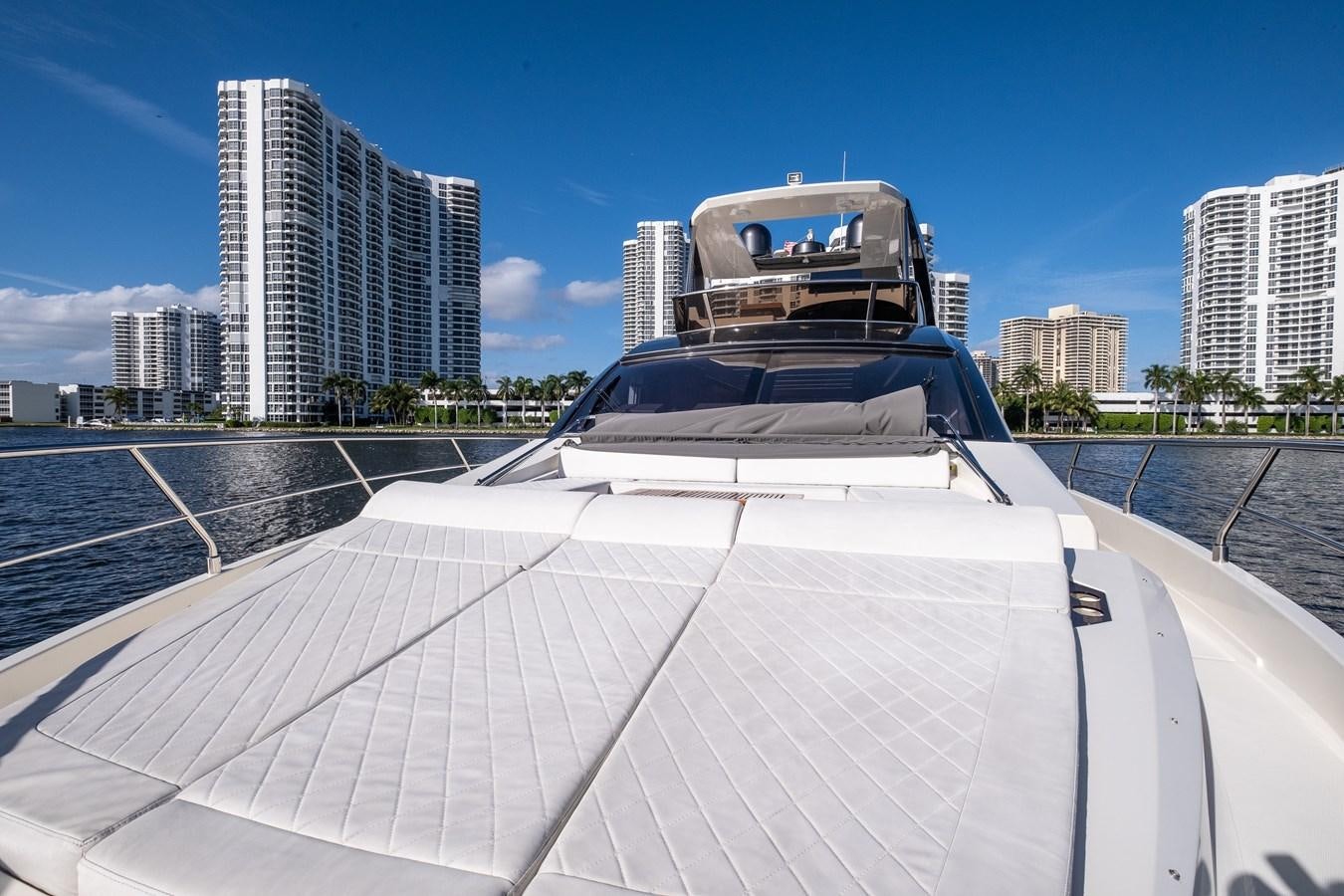 a boat on a deck aboard SHEVA Yacht for Sale