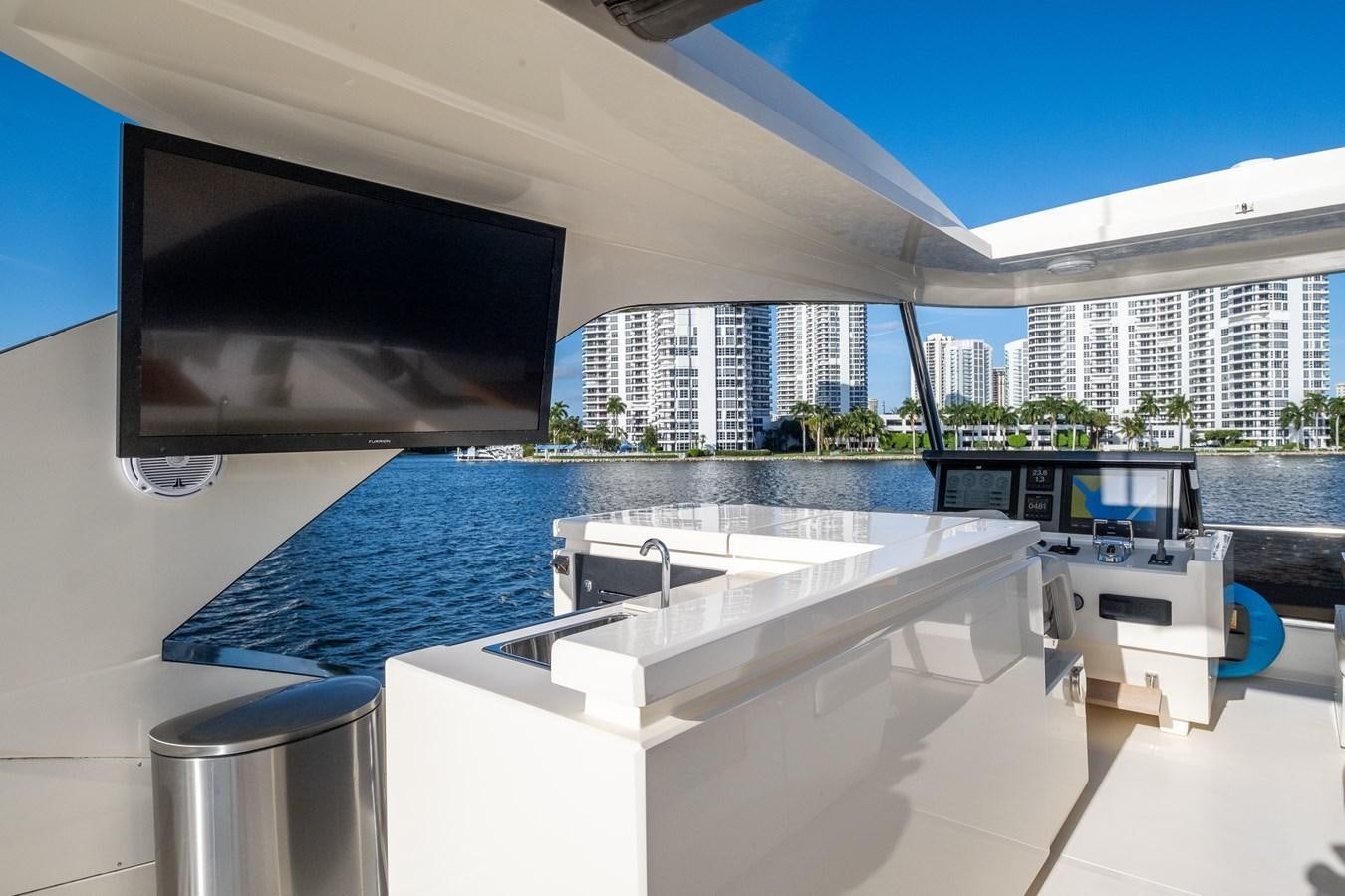 a large swimming pool aboard SHEVA Yacht for Sale