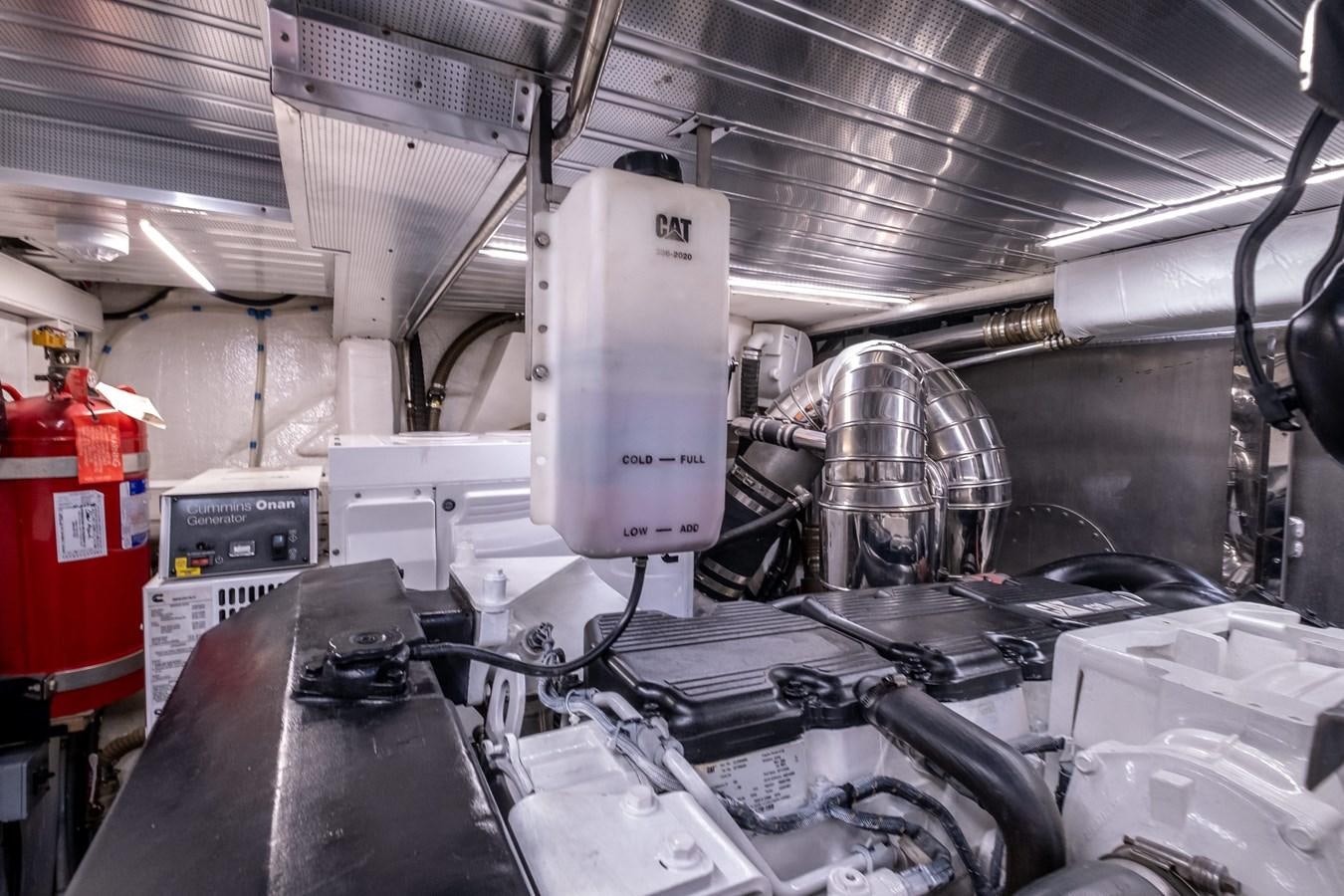 a factory with machinery aboard SHEVA Yacht for Sale