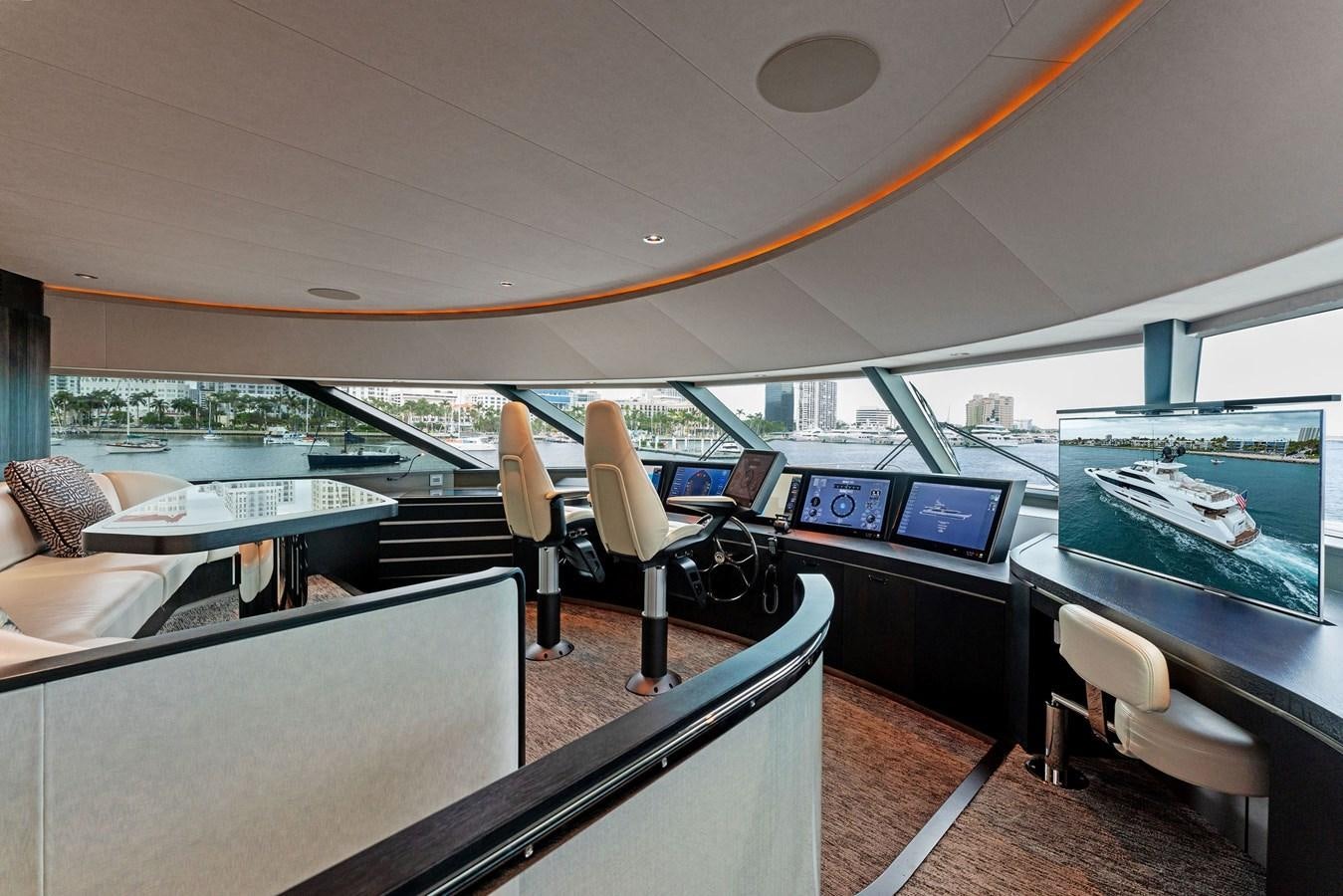 inside of a boat aboard SERENITY Yacht for Sale
