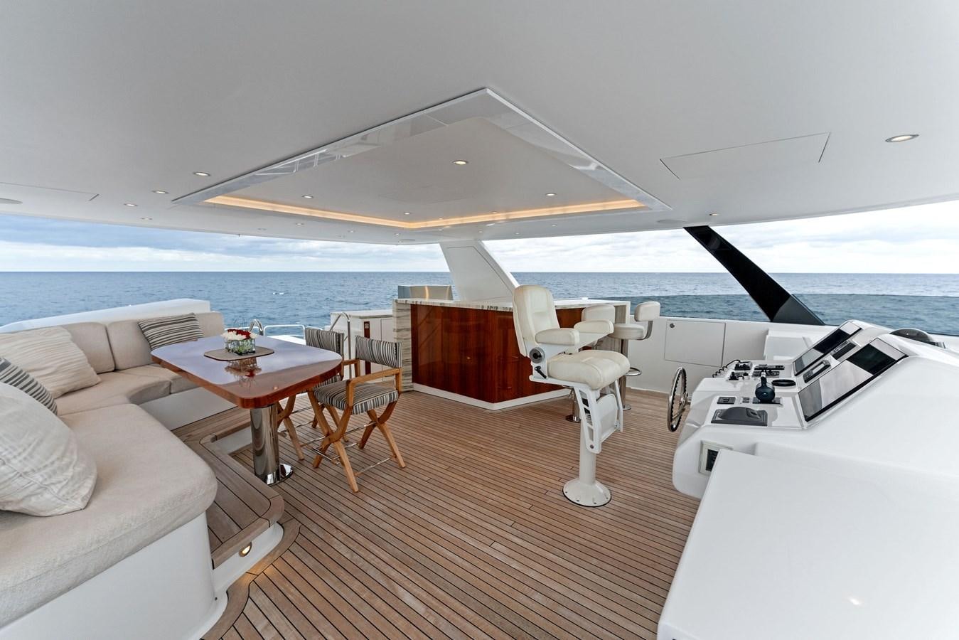 a boat on the water aboard SERENITY Yacht for Sale