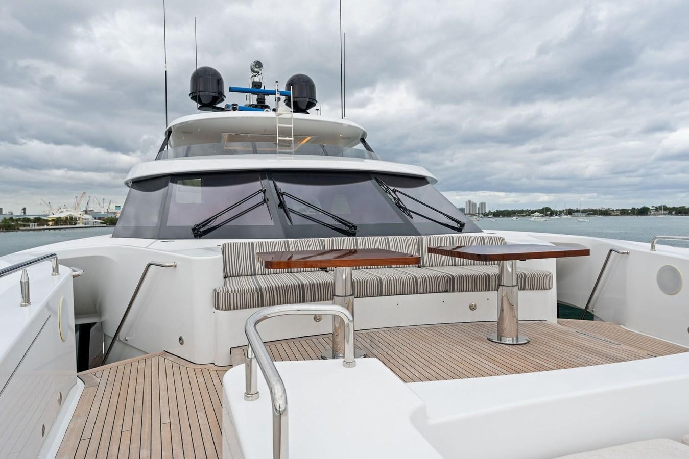 a boat on the water aboard SERENITY Yacht for Sale