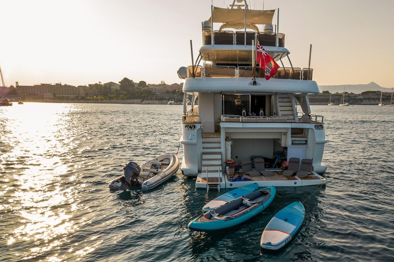 a boat on the water aboard ENDLESS SUMMER Yacht for Sale